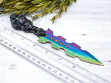 Rainbow Wiccan Athame