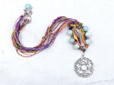 Pentacle Beaded Necklace (No. 2)