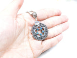 Pentacle Crystal Necklace