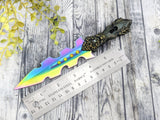 Rainbow Wiccan Athame (No. 2)