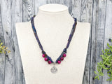 Pentacle Beaded Necklace
