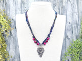 Raven Beaded Necklace (No. 2)