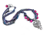 Raven Beaded Necklace (No. 2)