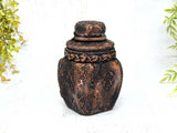 Crow Skull Apothecary Jar
