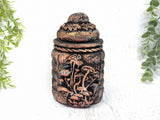 Copper Mushroom Apothecary Jar