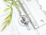 Morel Mushroom Crystal Necklace
