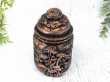 Copper Mushroom Apothecary Jar