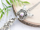 Dream Flutter Skeleton Key Necklace