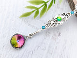 Serpent Scepter Skeleton Key Necklace