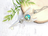Mystic Seer Skeleton Key Necklace