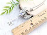 Mythic Enchantress Skeleton Key Necklace