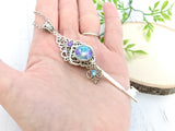 Fleur de Lune Skeleton Key Necklace