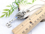 Guardian's Gaze Skeleton Key Necklace