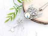Arctic Dream Skeleton Key Necklace