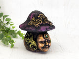 Nature Spirit Mushroom Art (Grape)