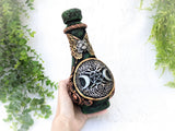 Triple Moon Pentacle Apothecary Jar
