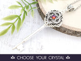 Eternal Weave Skeleton Key Necklace