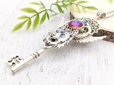 Twilight Spirit Skeleton Key Necklace