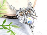 Dragon's Embrace Skeleton Key Necklace