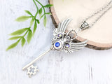 Mythic Enchantress Skeleton Key Necklace