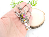 Garden Serenity Skeleton Key Necklace