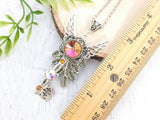 Garden Serenity Skeleton Key Necklace