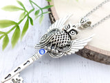 Guardian's Gaze Skeleton Key Necklace