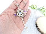 Spellweaver Skeleton Key Necklace