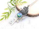 Foxglimmer Skeleton Key Necklace