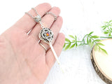 Eternal Weave Skeleton Key Necklace