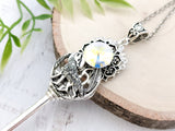 Lunar Song Skeleton Key Necklace