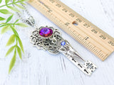 Raven's Lament Skeleton Key Necklace