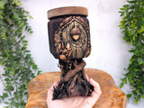 Acorn Fairy Door Apothecary Jar