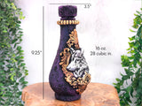 Wolf Apothecary Jar (Purple)