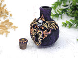 Winged Skull Apothecary Jar