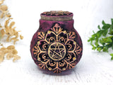 Pentacle Apothecary Jar