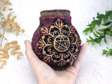 Pentacle Apothecary Jar