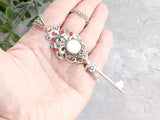 Pale Elf Skeleton Key Necklace