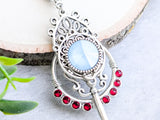 Bloodbound Skeleton Key Necklace