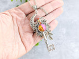 Ranger's Fire Skeleton Key Necklace