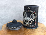 Bat Skull Apothecary Jar