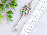 Astral Prism Skeleton Key Necklace