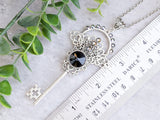 Necromancer Skeleton Key Necklace