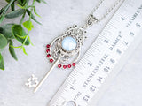 Bloodbound Skeleton Key Necklace