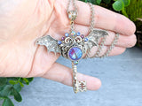 Temptress Skeleton Key Necklace