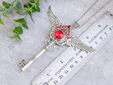 Devil You Know Skeleton Key Necklace