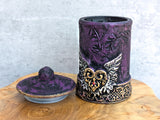 Winged Heart Apothecary Jar (No. 3)