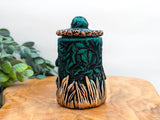 Mushroom and Snail Apothecary Jar