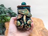 Mushroom and Snail Apothecary Jar