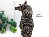 Anubis Canopic Jar